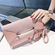 women's PU clutch shoulder bag, view 3 - MRSLM