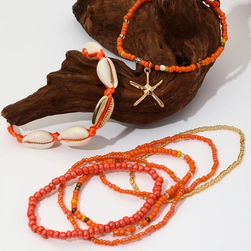 starfish bracelet set, view 10 - MRSLM