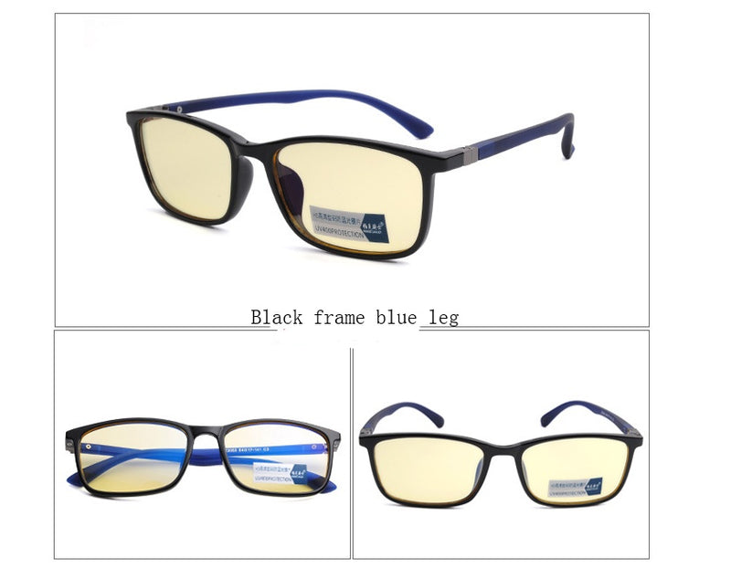 men's TR90 anti-blue esports glasses, view 3 - MRSLM