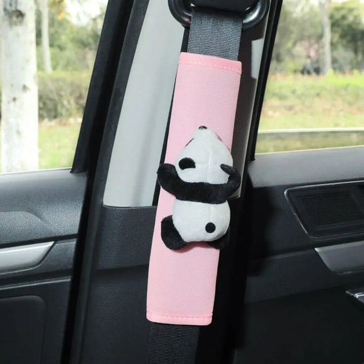 Adjustable Panda Seat Belt Shoulder Pad