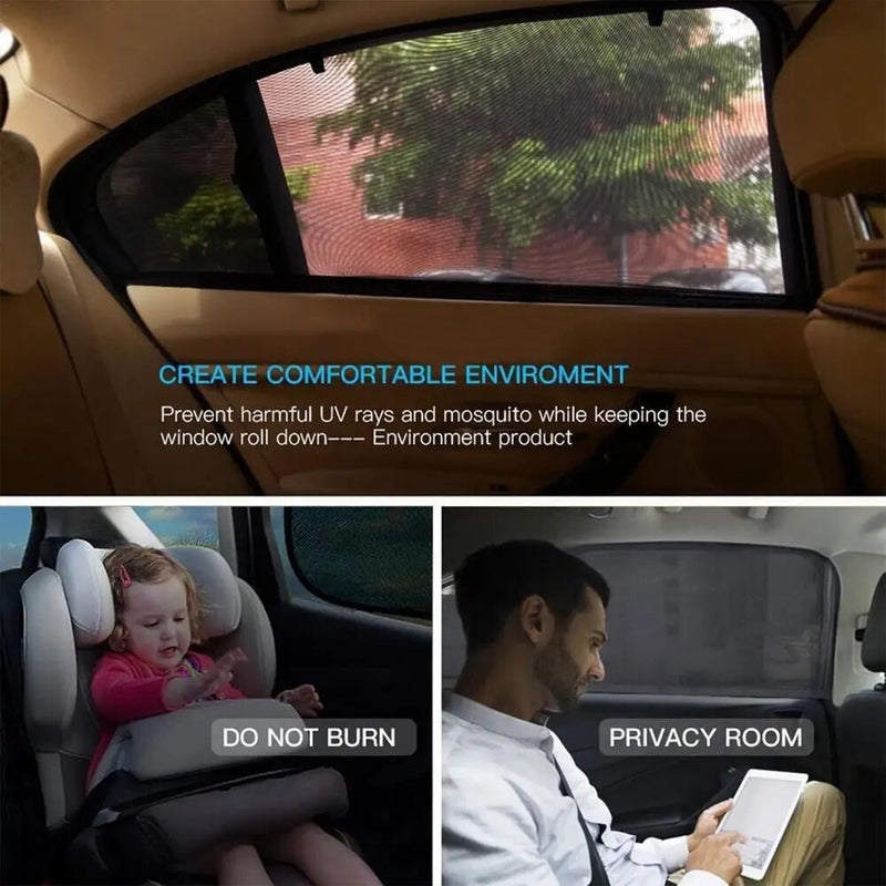 car window sunshade curtains, view 7 - MRSLM