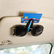 car sun visor sunglass and card clip, view 9 - MRSLM