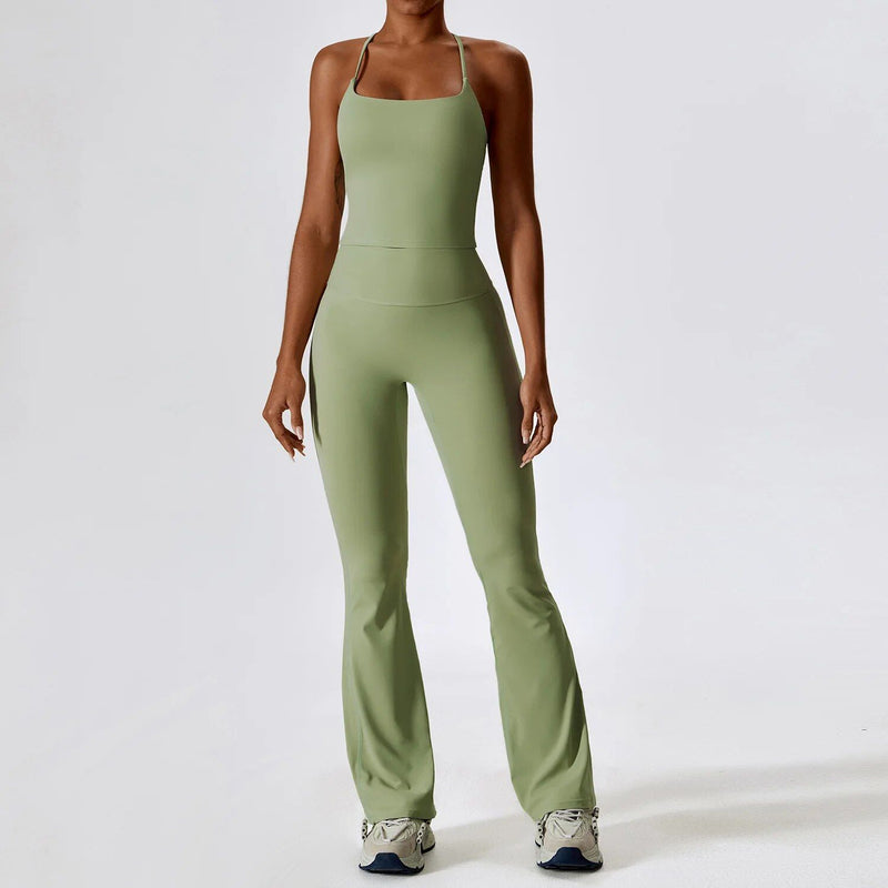 Seamless yoga sportswear set, view 13 - MRSLM