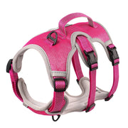 adjustable reflective dog harness, view 2 - MRSLM