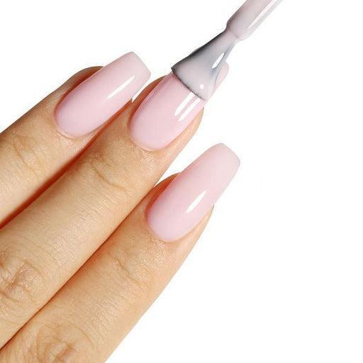 sheer nude jelly gel nail polish - MRSLM