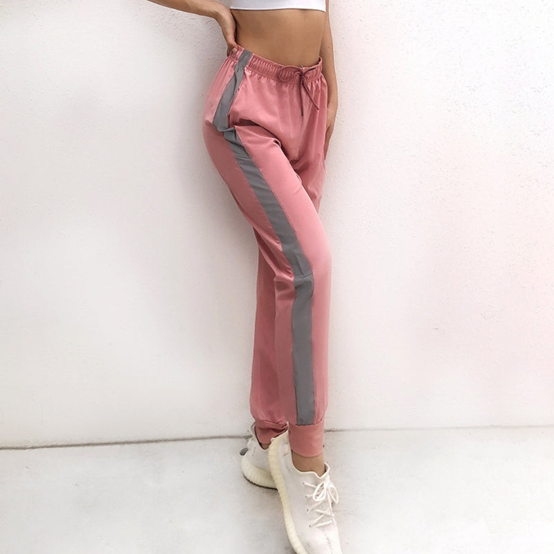 side reflective stripe sweatpants, view 2 - MRSLM