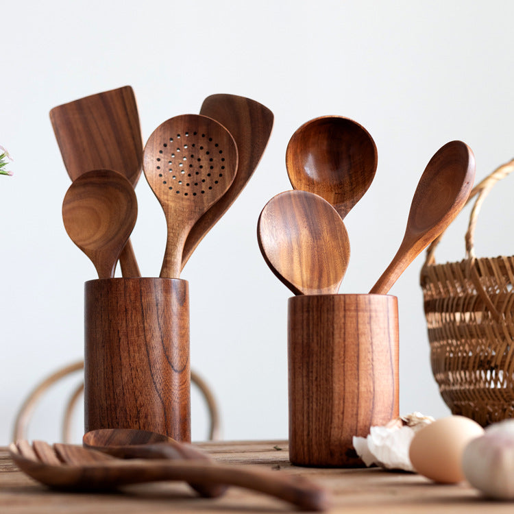 wooden spatula set - MRSLM