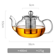 transparent glass heating kettle, view 7 - MRSLM
