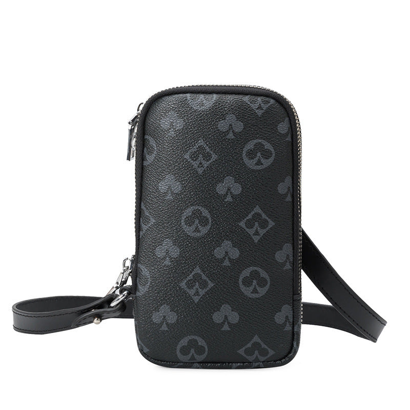 Mini printed bucket bag, view 5 - MRSLM