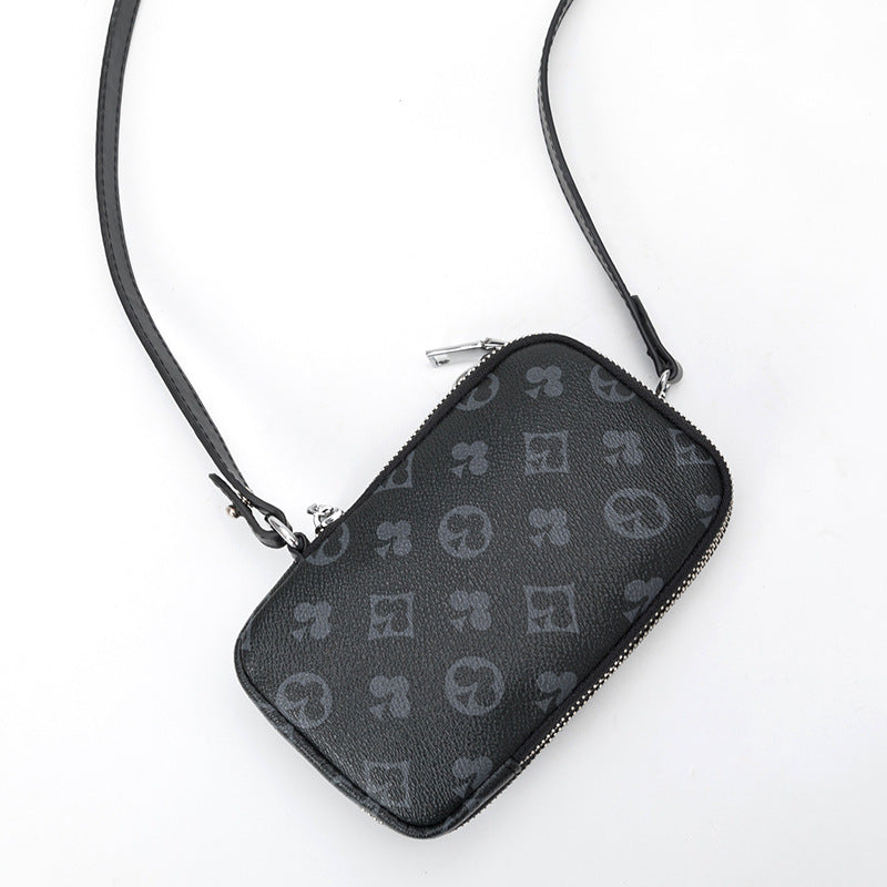 Mini printed bucket bag, view 2 - MRSLM