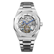 automatic skeleton mechanical watch, view 2 - MRSLM