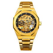 automatic skeleton mechanical watch, view 3 - MRSLM