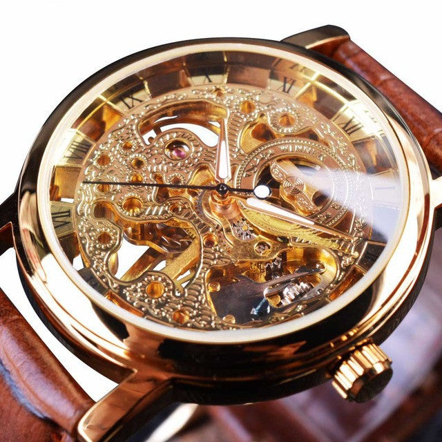 full hollow couple mechanical watch, view 3 - MRSLM