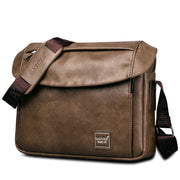 men's PU messenger bag, view 2 - MRSLM
