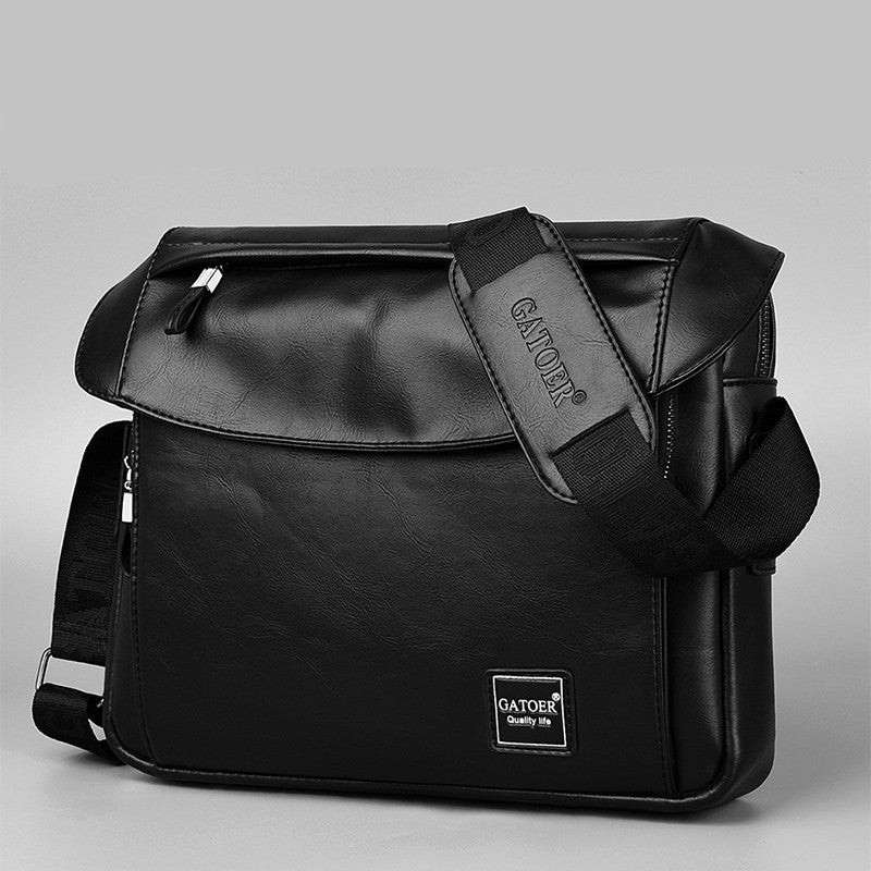 men's PU messenger bag - MRSLM