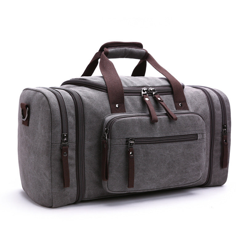 Large canvas travel bag, view 3 - MRSLM