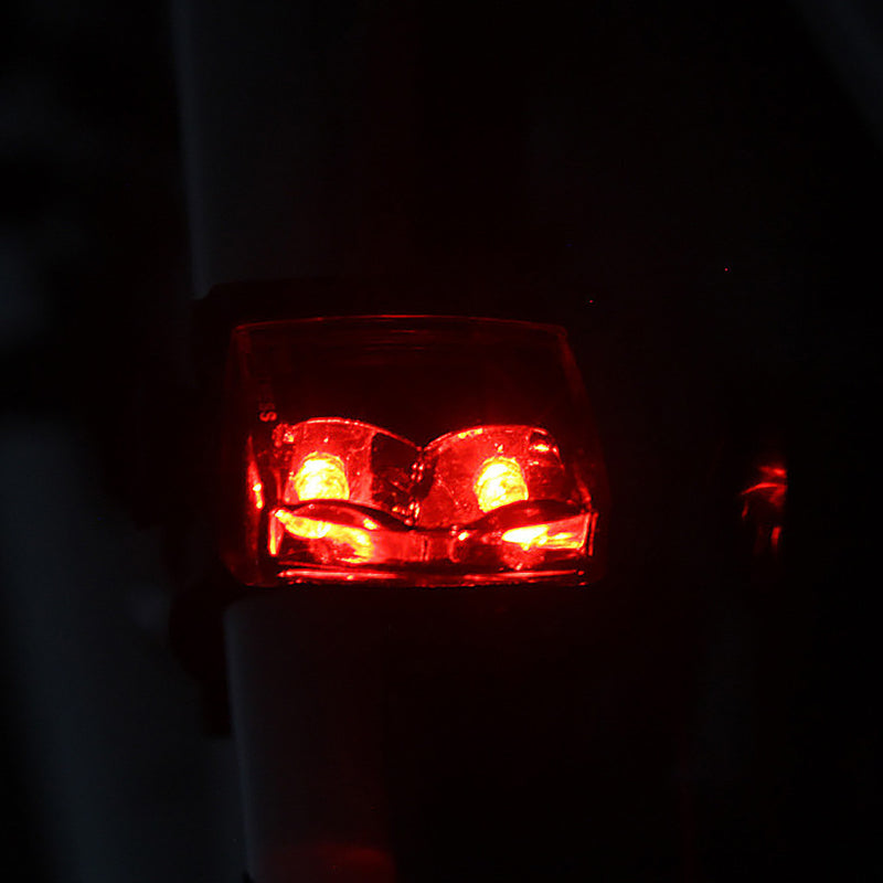self-powered bicycle taillight, view 2 - MRSLM