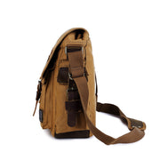 men's canvas shoulder bag, view 3 - MRSLM