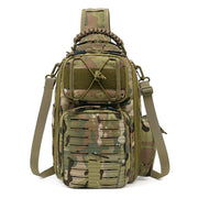 camo outdoor chest bag, view 3 - MRSLM