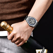 skeleton mechanical watch, view 6 - MRSLM