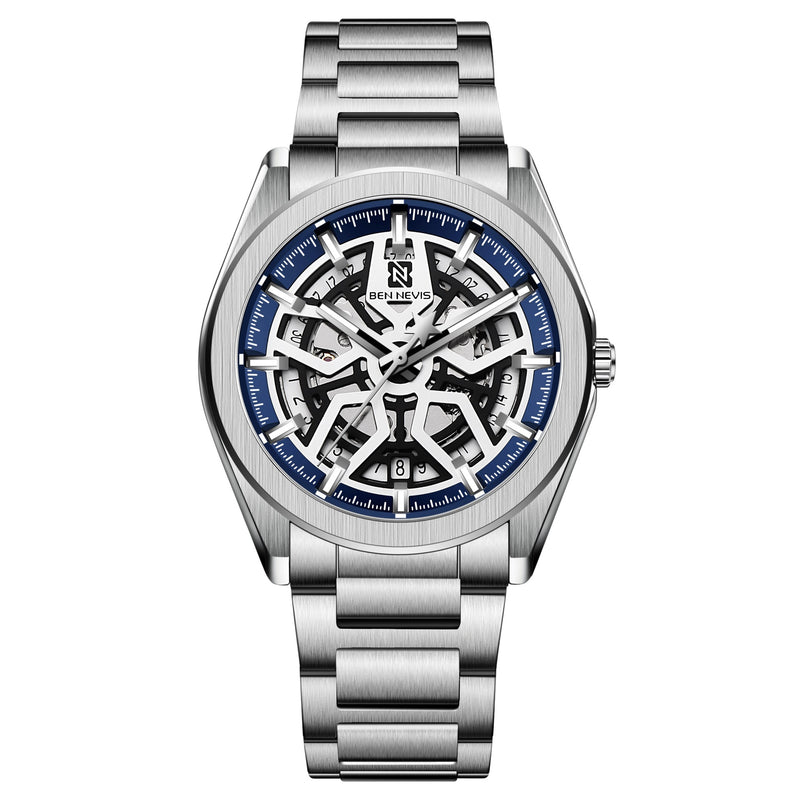 skeleton mechanical watch, view 2 - MRSLM