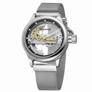 mesh belt automatic mechanical watch, view 4 - MRSLM