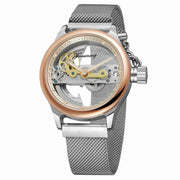 mesh belt automatic mechanical watch, view 3 - MRSLM