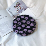 sweet flower beret hat, view 4 - MRSLM