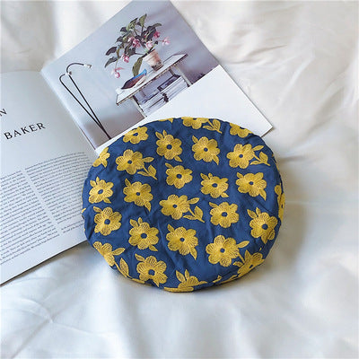 sweet flower beret hat, view 7 - MRSLM