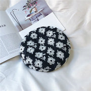 sweet flower beret hat, view 5 - MRSLM