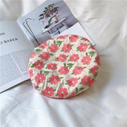 sweet flower beret hat, view 6 - MRSLM