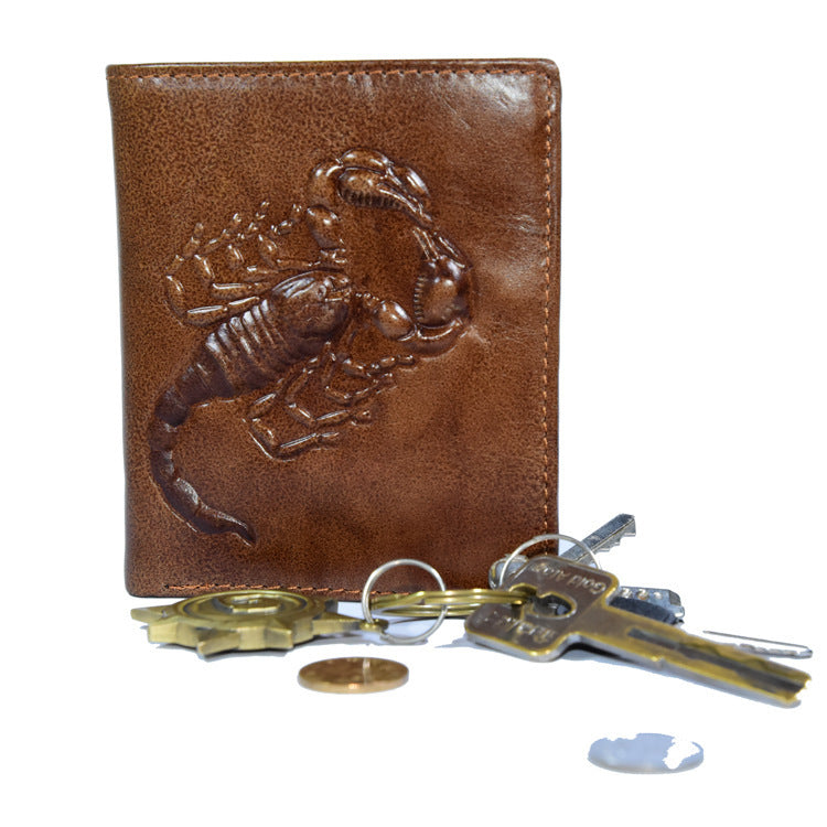 men's retro short wallet, view 3 - MRSLM