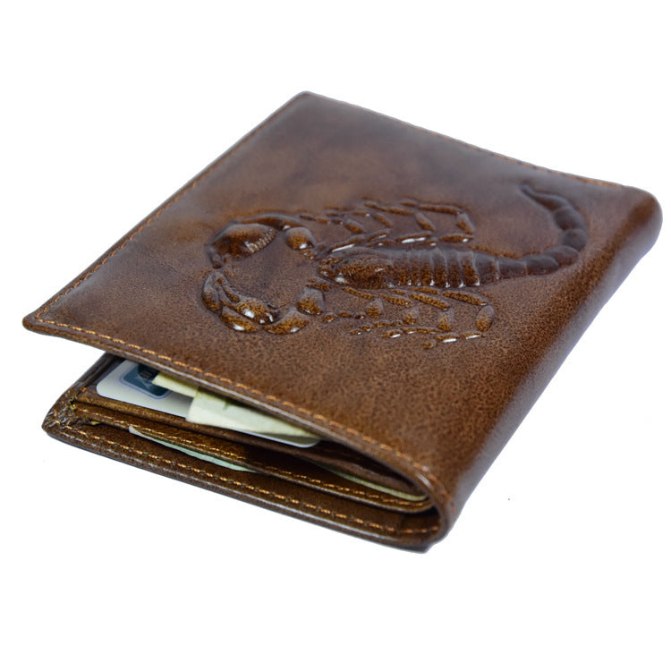 men's retro short wallet, view 4 - MRSLM