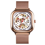 hollow men's automatic mechanical watch, view 3 - MRSLM