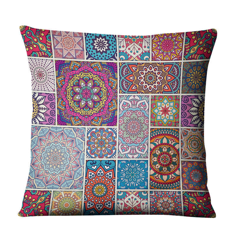 linen cushion cover, view 14 - MRSLM