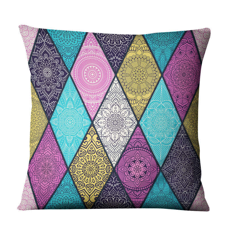 linen cushion cover, view 12 - MRSLM