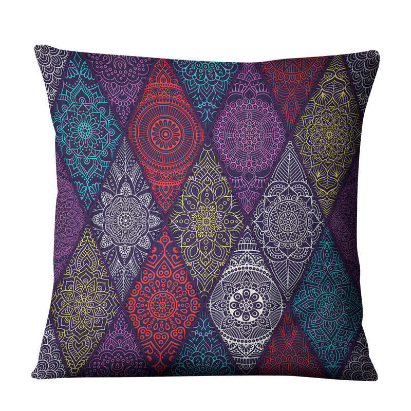 linen cushion cover, view 13 - MRSLM