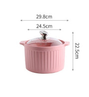 high temperature ceramic casserole, view 8 - MRSLM