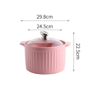high temperature ceramic casserole, view 8 - MRSLM