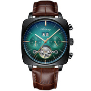 square hollow mechanical watch, view 7 - MRSLM