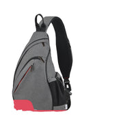 men's triangle messenger bag, view 4 - MRSLM