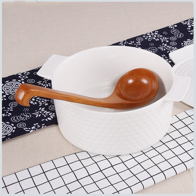 solid wood spoon, view 3 - MRSLM