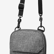 solid color small messenger bag, view 5 - MRSLM