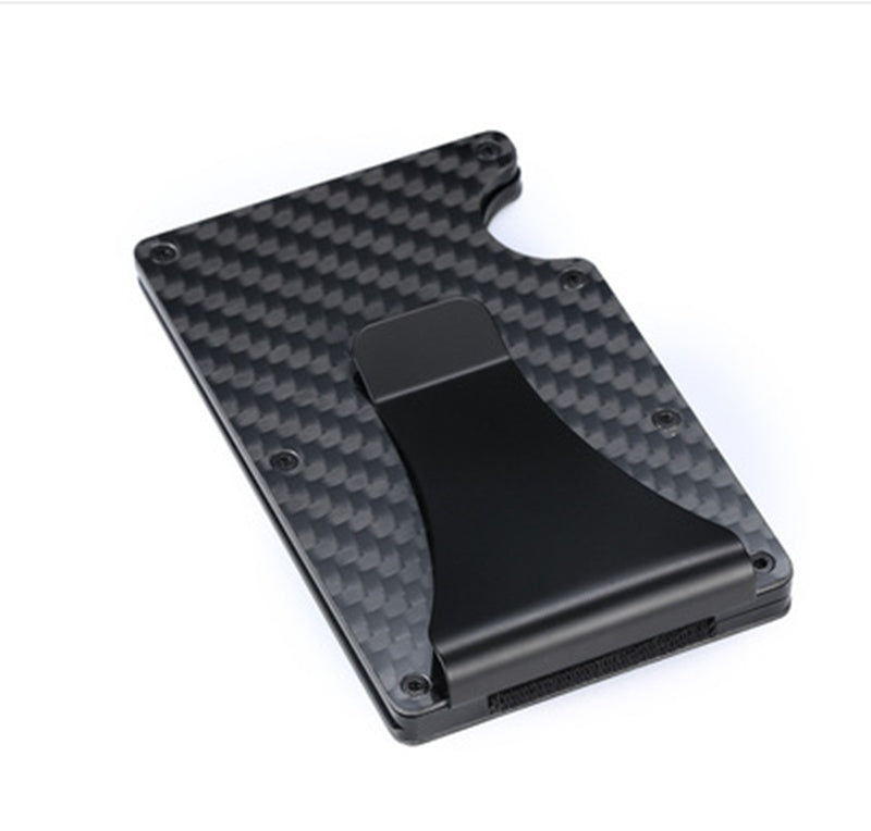 carbon fiber rfid card holder, view 4 - MRSLM