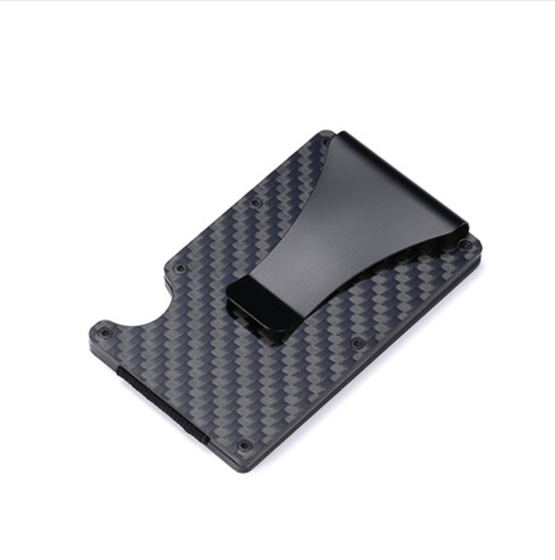 carbon fiber rfid card holder, view 3 - MRSLM