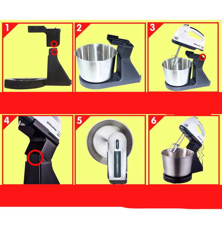 baking egg beater mixer for whipped cream, view 5 - MRSLM