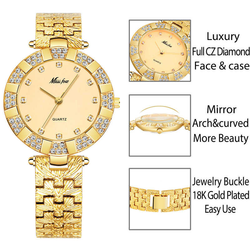 fashion quartz ladies watch, view 10 - MRSLM