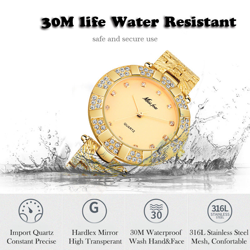 fashion quartz ladies watch, view 8 - MRSLM