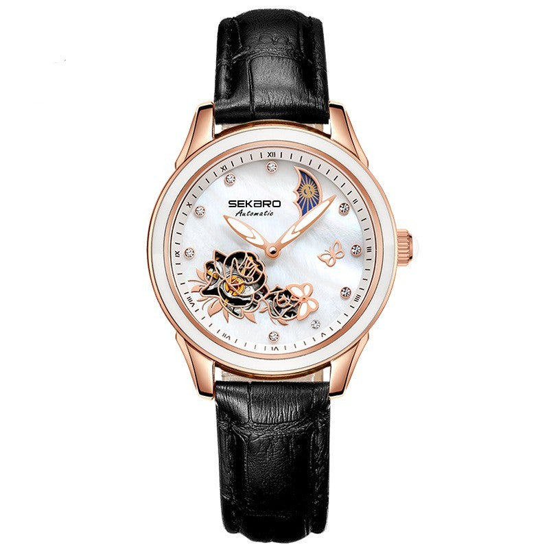 ladies hollow-out watch, view 8 - MRSLM