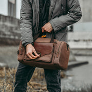 multifunctional men's messenger bag, view 8 - MRSLM